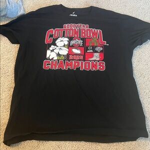 Fanatics Black Cotton Bowl Champions T-Shirt